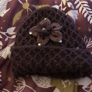 Beautiful purple beanie
